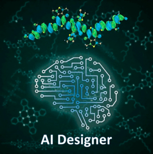 Artificial Intelligence Designer for Highly-Efficient Organic Photovoltaic Materials